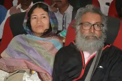 Bengaluru: Rights activist Irom Sharmila Chanu during a programme organised on Gauri Lankesh
