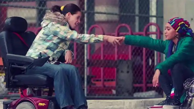 A still from<i> Margarita With a Straw.</i>