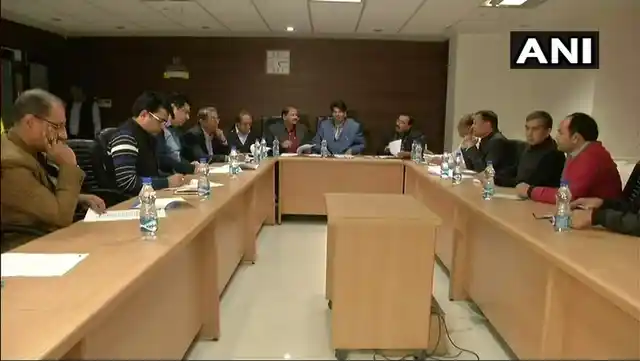 Bar Council Meeting underway.