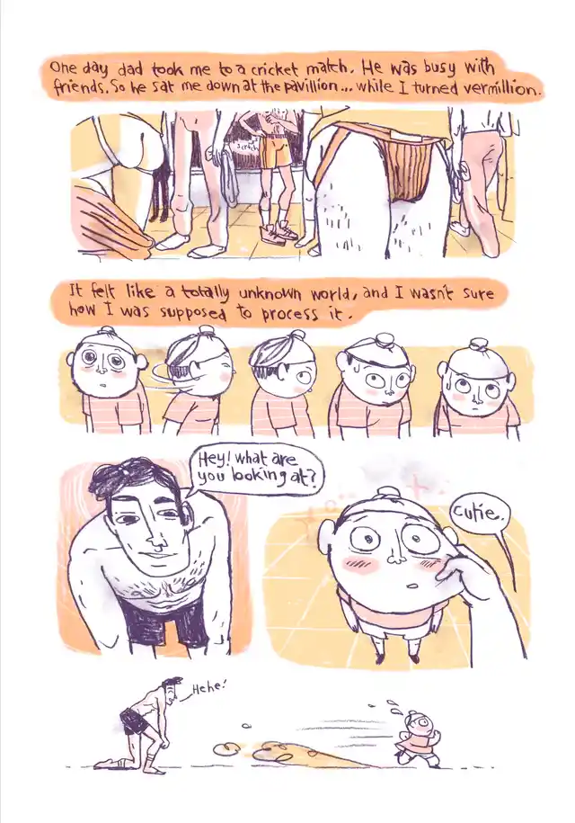 A page from <i>To Babes, With Love</i>.