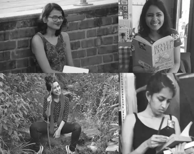 (Anti-clockwise) Co-founders Alishya Almeida and Meghna Chaudhury; writers Ashwini Ashokkumar and Varsha Varghese