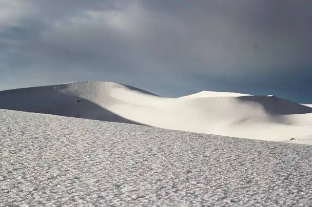 Sahara saw snow on Sunday.