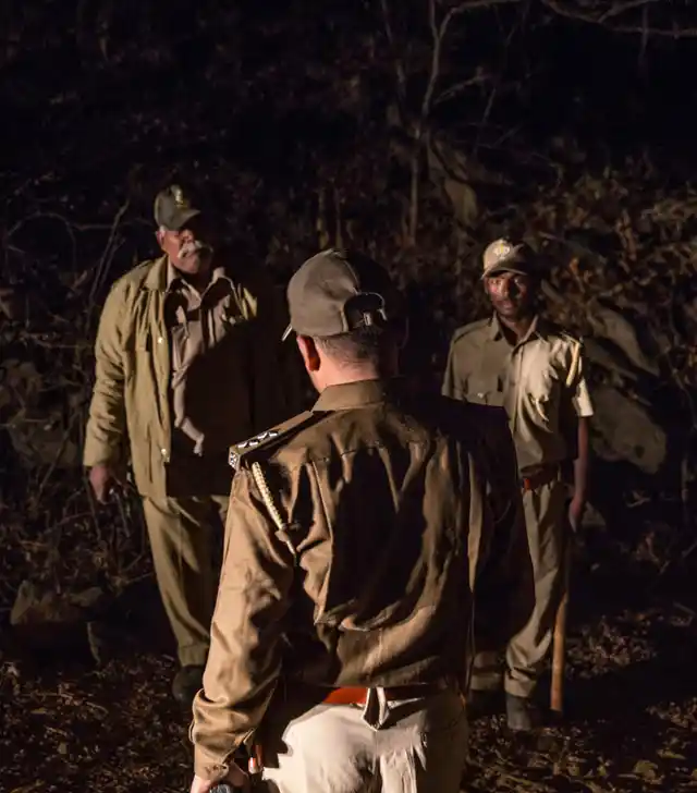 Janeshwar Singh, or ‘Ranger Saab’ at work.