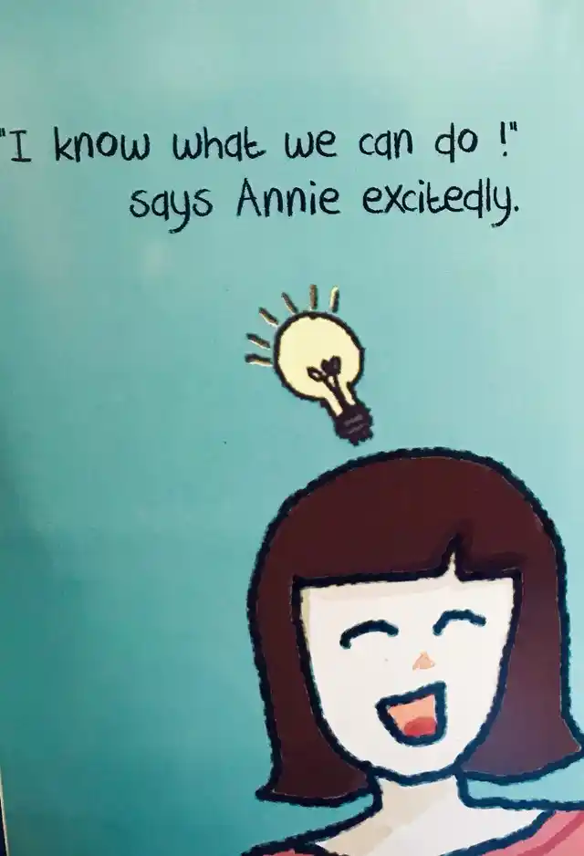A page from <i>Annie & Arjun</i>
