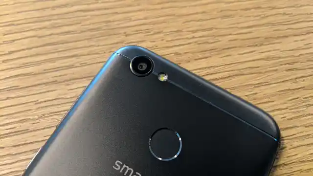 A 13-megapixel camera at the back. 