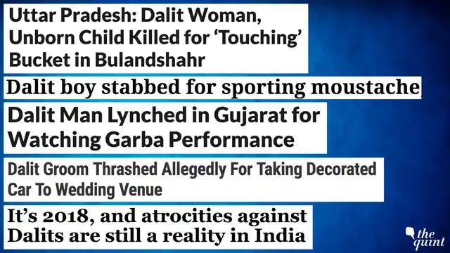 “Caste discrimination is a thing of the past.” Really?