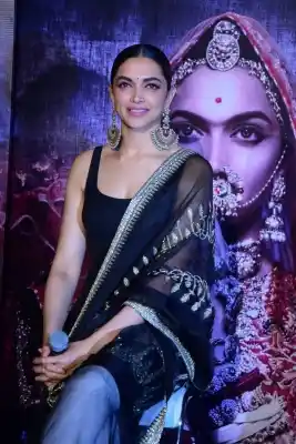 Mumbai: Actress Deepika Padukone during the 3D trailer launch of her upcoming film "Padmavati" in Mumbai on Oct 31, 2017.(Photo: IANS)