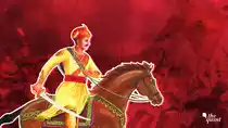 A painting of Peshwa ruler Baji Rao.