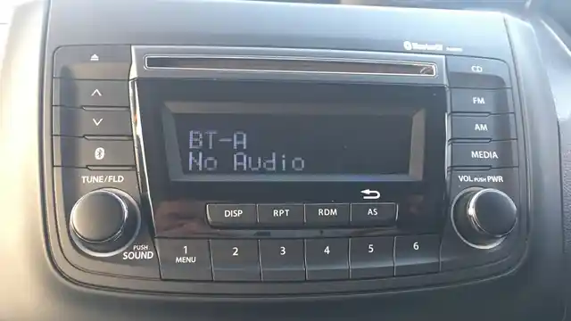 The mid-variant gets a standard bluetooth-enabled audio system. 
