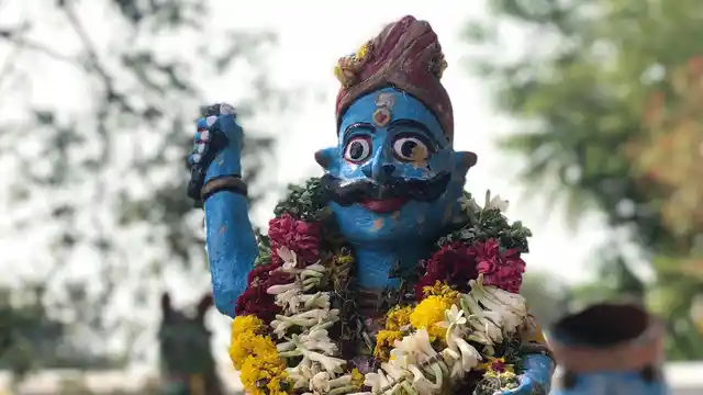 ‘Ayyanar’, the protecting deity.
