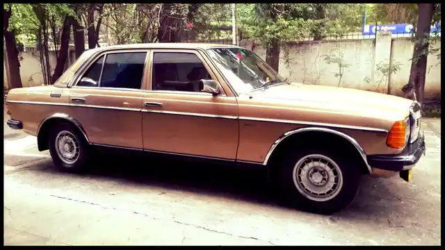 Sahil’s 1964 Mercedes.
