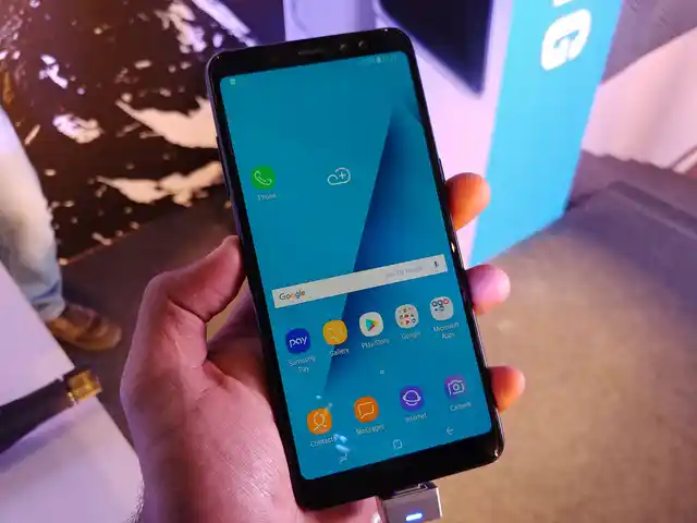 The Samsung A8+ 