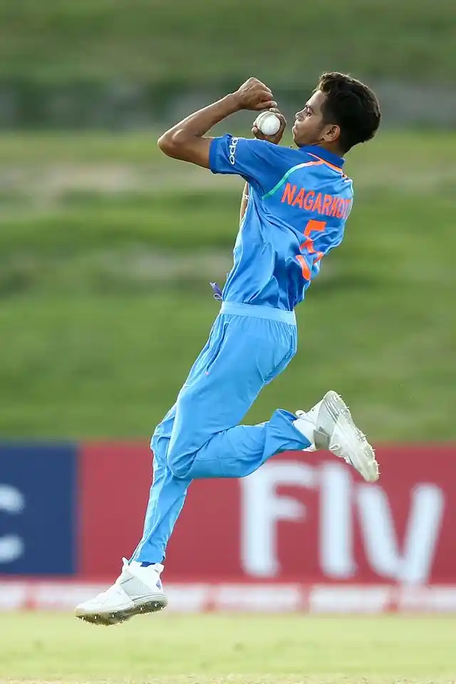Kamlesh Nagrakoti picked up three wickets for 29 runs.