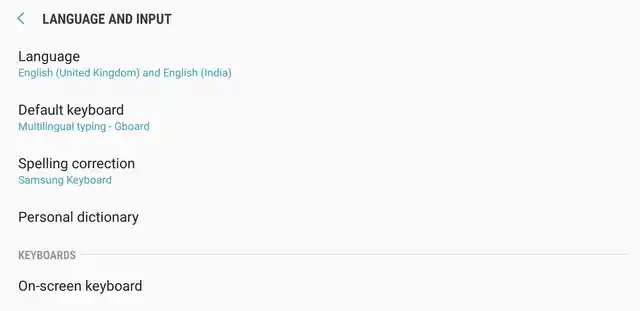 Change language setting on your phone. 