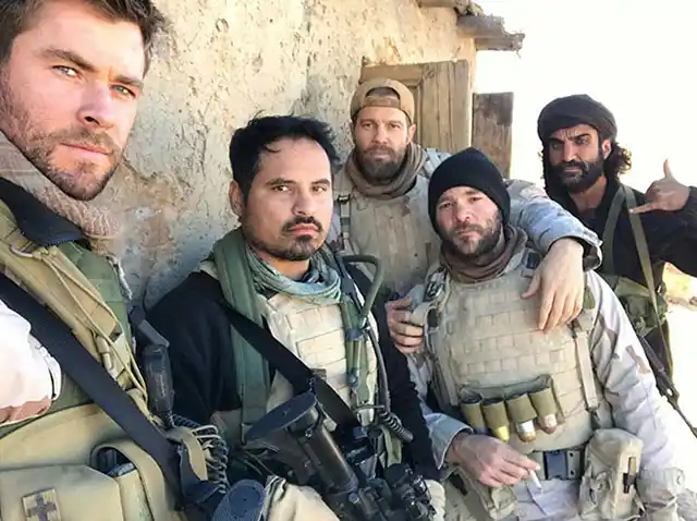 A still from <i>12 Strong.</i>