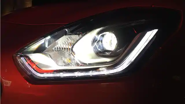 The Z variants get LED projector headlamps with daytime running lamps.