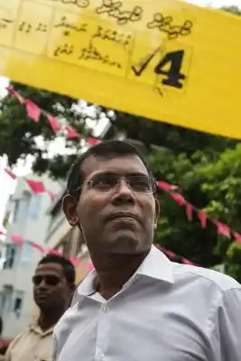 Former President Mohamed Nasheed.