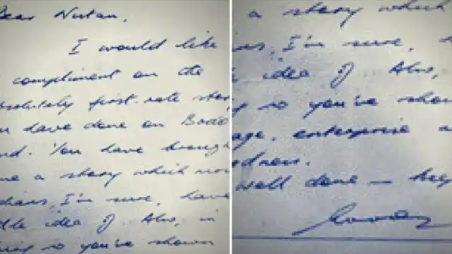 The letter from Aroon Purie.