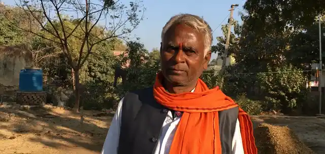 Jayapur village head Narayan Patel is a BJP worker.