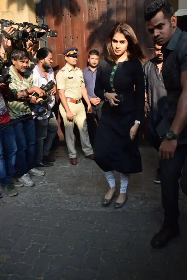 Genelia Deshmukh was spotted as well. 
