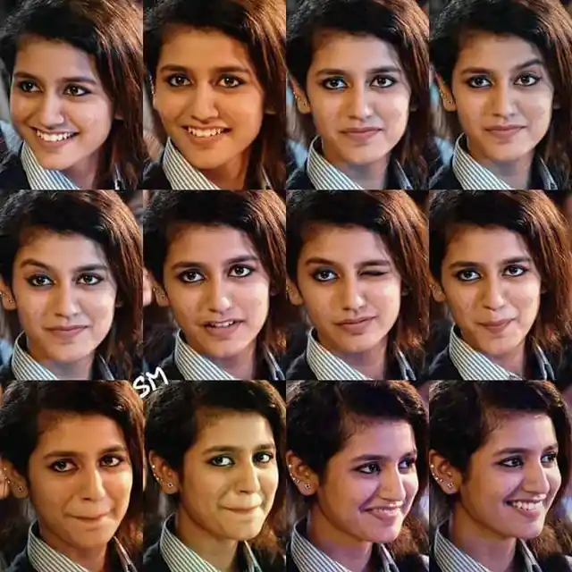 Priya Varrier’s viral expressions. 