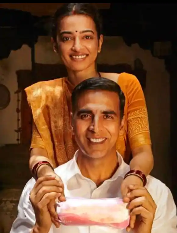 Laxmi (Akshay Kumar) and his wife (played by Radhika Apte). 