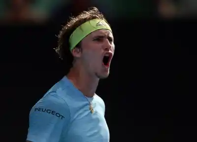 Alexander Zverev. (Xinhua/Li Peng/IANS)