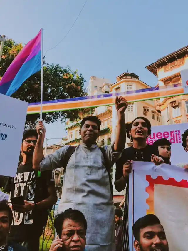 Faces and expressions from Mumbai’s Pride March 2018. 