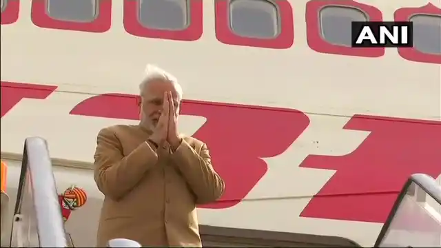 PM Modi departs for Jordan.