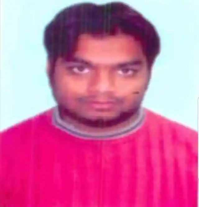 File Photo of Ariz Khan alias Junaid.