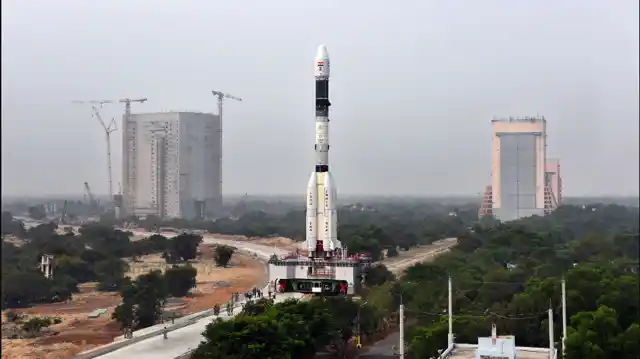 The GSLV-F08/GSAT-6A satellite.