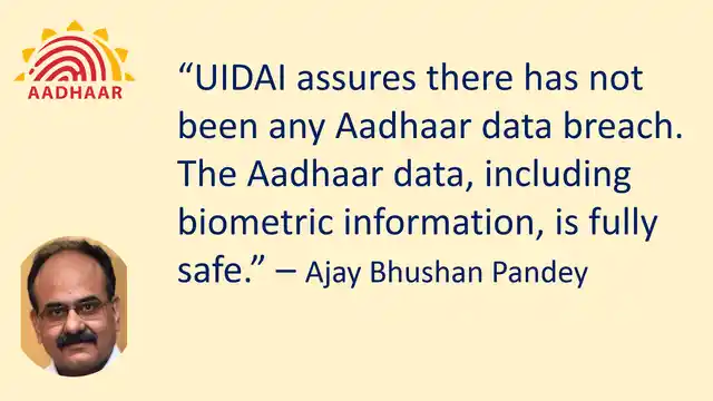 UIDAI continues to deny Aadhaar data breach, repeatedly. 