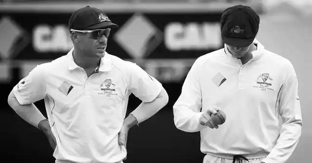 Steve Smith (right) and David Warner got a12-month suspension from Cricket Australia for the ball-tampering row.