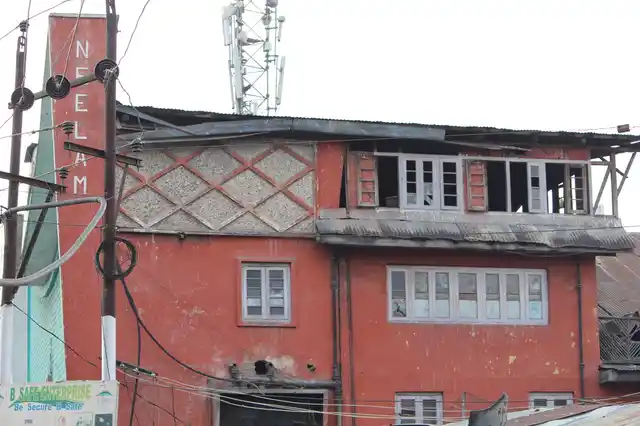 Neelam Cinema has now been converted into a security camp. 