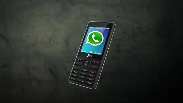 WhatsApp is available on JioPhone.