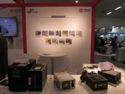 New Delhi: Various gadgets on display at Taiwan Excellence pavilion during Convergence 2018 in New Delhi on March 7, 2018. (Photo: IANS)