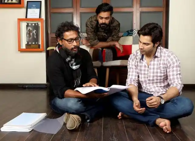 Shoojit, Ronnie Lahiri and Varun Dhawan.