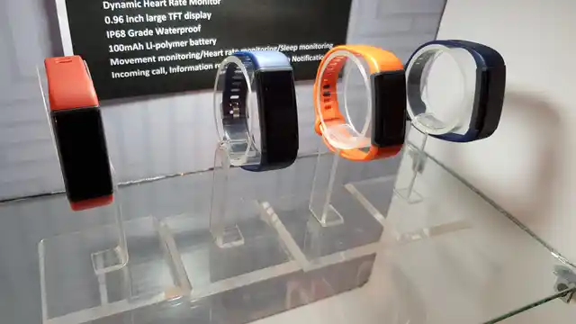 The Lenovo HX03F Spectra is IP68 waterproof band
