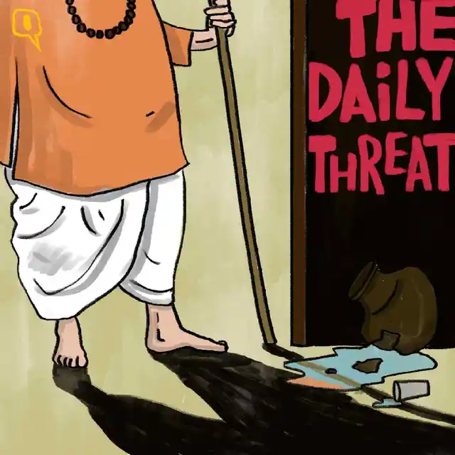 When Meera resisted, he hit her on the head with a cane.
