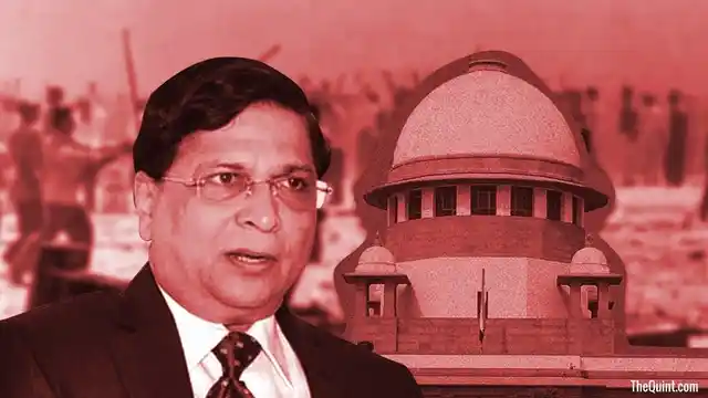 Former CJI Dipak Misra.