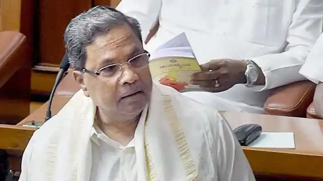 Former Karnataka Chief Minister Siddaramaiah.