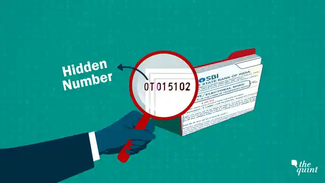 <b>The Quint</b>’s investigation revealed that electoral bonds have hidden numbers printed on them.