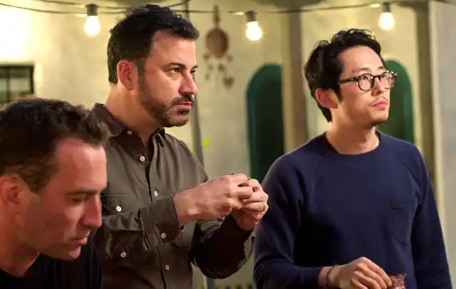 Jimmy Kimmel and a host of other stars appear on <i>Ugly Delicious</i>.