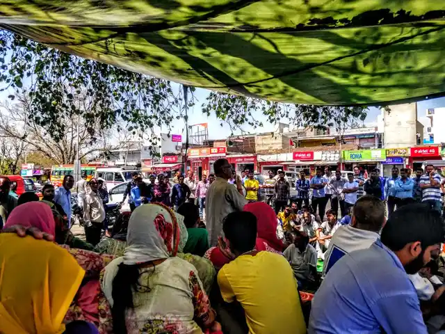 A speech made by representatives of the Hindu Ekta Manch to mobilise support in Kathua.