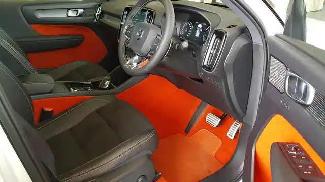 The lava-red interiors may not appeal to everyone. 