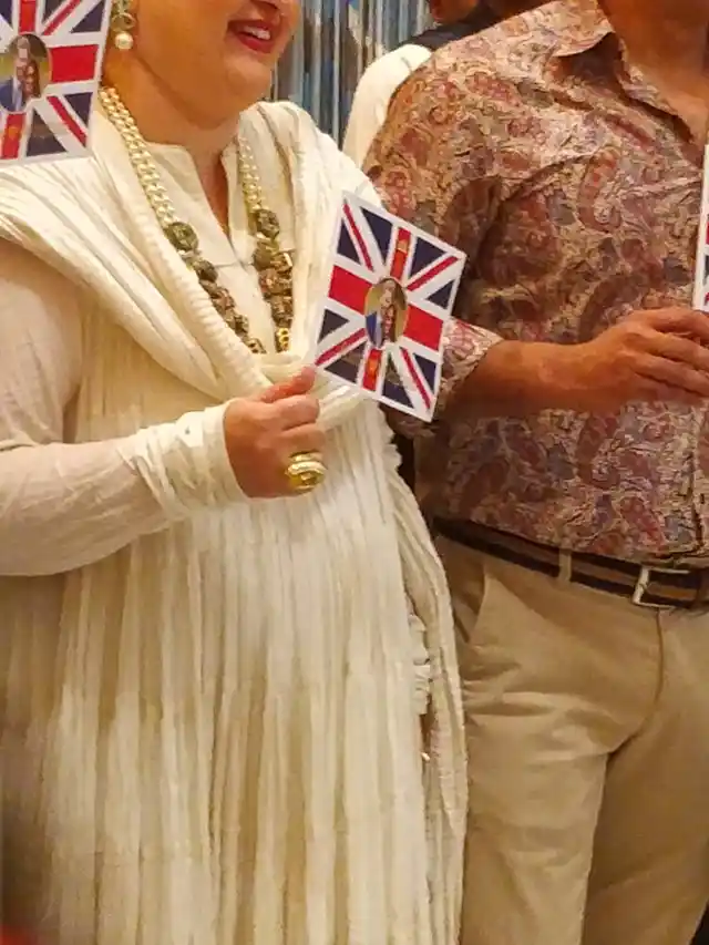 Miles away from the royal wedding...