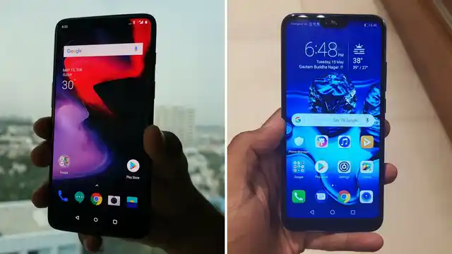 The OnePlus 6 sports a 6.2-inch while the Honor 10 comes with a 5.8-inch display