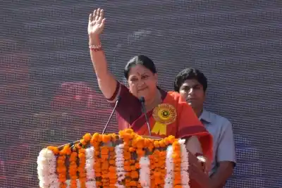 Rajasthan Chief Minister Vasundhara Raje.