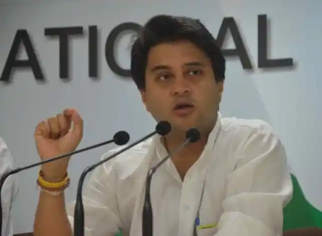 Jyotiraditya Scindia, Member of the Indian National Congress party.