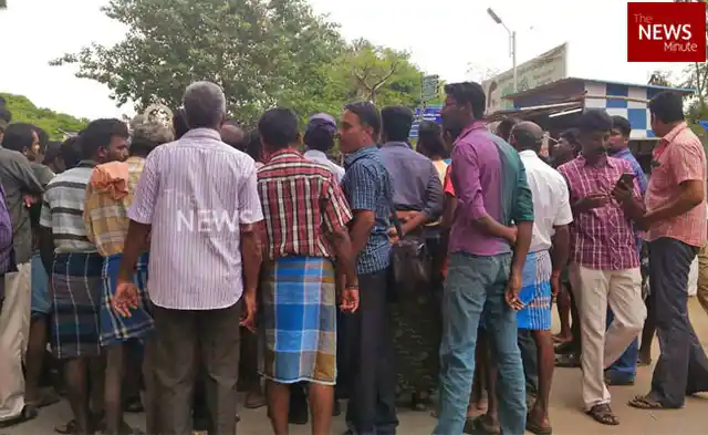 Outside the Government General Hospital, men, women and children wait anxiously as loved ones injured in the carnage are being treated.